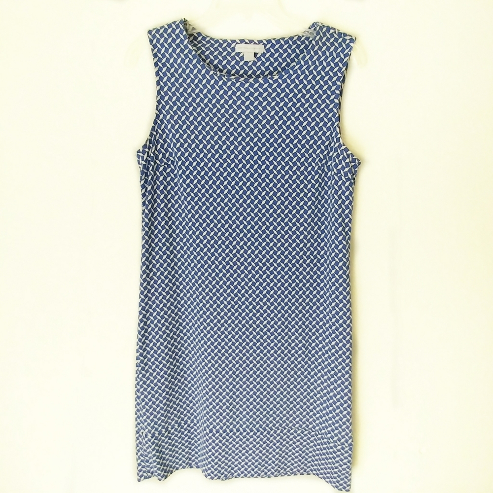 NY&C Sleeveless Geometric Shift Dress
